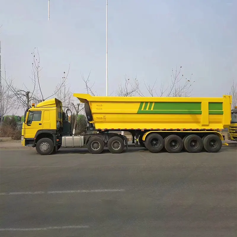 Cad é Dump Semi Trailer?