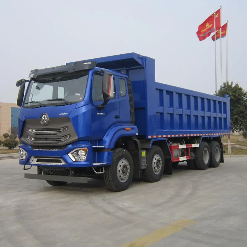 Sinotruk 10 Wheelers 6×4 Dumpáil Trucail Tipper Euro II 371hp