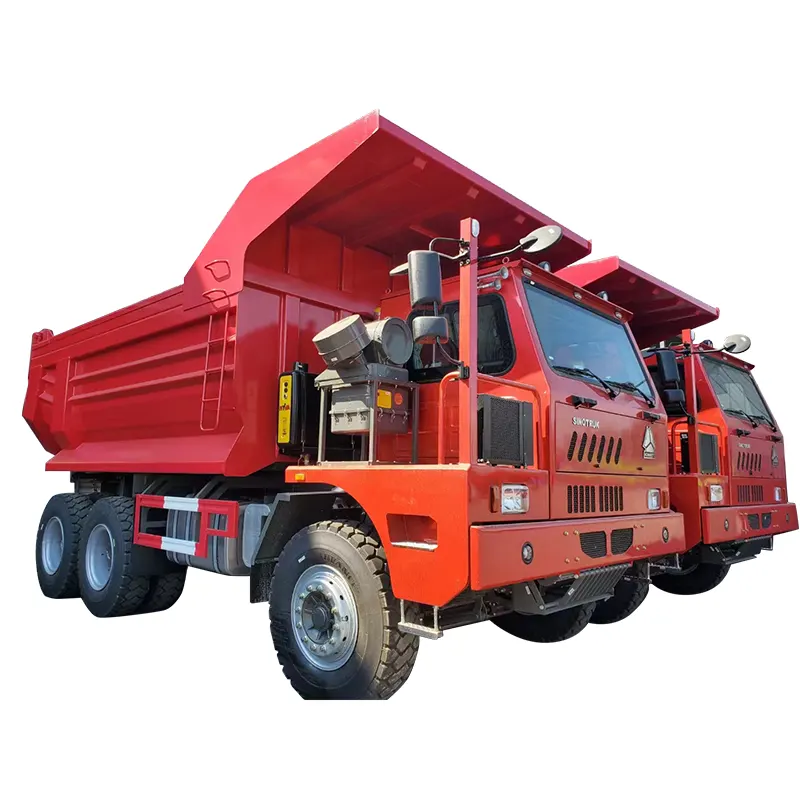 Trucail Dumper Mianadóireachta Sinotruk Howo 6x4 le EURO II 371HP